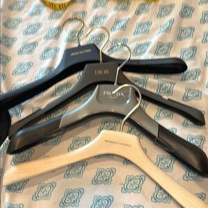 Designer Hanger Set - Black, Gray, Tan